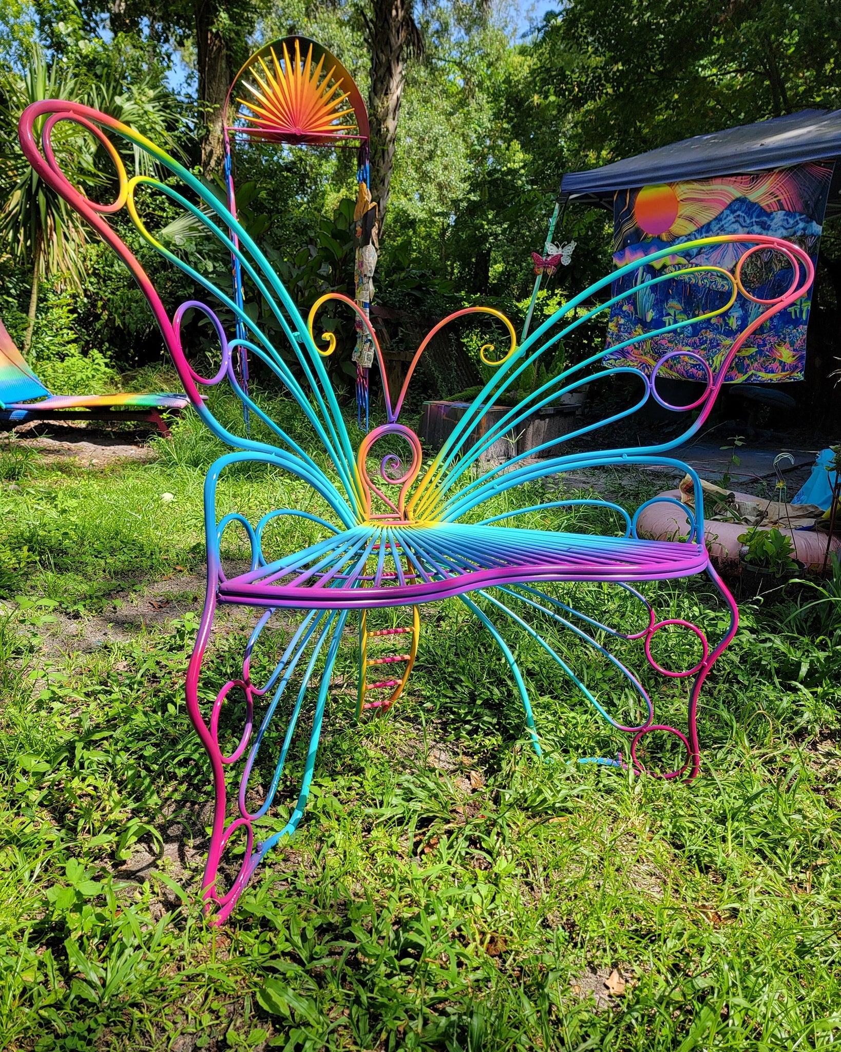 Kirkland's metal deals butterfly chair